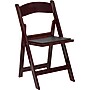 Flash Furniture HERCULES™ Vinyl Armless Folding Chair, Red Mahogany, 32/Pack~#|#~s0710878_sc7