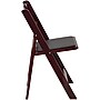 Flash Furniture HERCULES™ Vinyl Armless Folding Chair, Red Mahogany, 32/Pack~#|#~s0710879_sc7