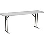 Flash Furniture Folding Table, 70.8"D x 18"W, Granite White (6RB1872)~#|#~s0711101_sc7