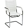 Office Star Ave Six® Vinyl Trinidad Tool-Less Assembly Guest Chair, White~#|#~s0717926_sc7