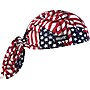 Ergodyne Chill-Its 6615 High-Performance Cooling Bandana, Star & Stripes, One Size, 6/Carton (12477)~#|#~s0726196_sc7