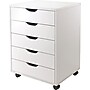 Winsome Halifax 5-Drawer Composite Wood Storage Cabinet, White (10519)~#|#~s0730460_sc7