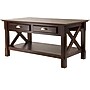 Winsome Xola 18" x 37" x 21" Composite Wood Coffee Table, Cappuccino~#|#~s0730616_sc7