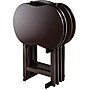 Winsome 23" TV Table Set, Brown, 5/Set (92532)~#|#~s0730828_sc7