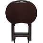 Winsome 23" TV Table Set, Brown, 5/Set (92532)~#|#~s0730829_sc7