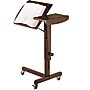 Winsome Wood Top Adjustable Height Laptop Cart, Antique Walnut~#|#~s0731121_sc7