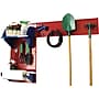 Wall Control Garden Tool Storage Organizer Pegboard Kit, Red Tool Board and Blue Accessories~#|#~s0734088_sc7