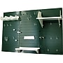 Wall Control 4' Metal Pegboard Standard Workbench Kit, Green Tool Board and White Accessories~#|#~s0734152_sc7