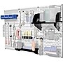 Wall Control 4' Metal Pegboard Standard Workbench Kit, White Tool Board and Black Accessories~#|#~s0734183_sc7