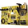 Wall Control 4' Metal Pegboard Standard Workbench Kit, Yellow Tool Board and Black Accessories~#|#~s0734192_sc7