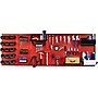 Wall Control 8' Metal Pegboard Master Workbench Kit, Red Tool Board and Black Accessories~#|#~s0734202_sc7