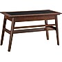 Inspired by Bassett Evans Writing Desk, Umber Finish Wood with Black Glass Inlay~#|#~s0735396_sc7