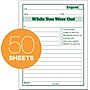 Adams® "While You Were Out" Recycled Message Pads, White, 12/Pack~#|#~s0747934_sc7