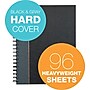 TOPS Royale Professional Notebooks, 8" x 10.5", College Ruled, 96 Sheets, Gray/Silver (25331)~#|#~s0748023_sc7