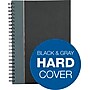 TOPS Royale Professional Notebooks, 8.25" x 11.75", College Ruled, 96 Sheets, Gray/Silver (25332)~#|#~s0748026_sc7