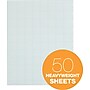 TOPS Graph Pad, 8.5" x 11", Quad Ruled, White, 50 Sheets/Pad (TOP35101)~#|#~s0748052_sc7