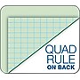 TOPS Notepad, 8.5" x 11", Quad Ruled, Green, 200 Sheets/Pad (TOP35502)~#|#~s0748067_sc7