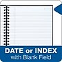 TOPS Royale Professional Notebooks, 8" x 10.5", College Ruled, 96 Sheets, Gray/Silver (25331)~#|#~s0748240_sc7