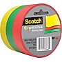 Scotch Expressions Light Masking Tape, 0.94 x 20 yds., Yellow/Green/Red, 3/Pack (3437-3PRM)~#|#~B19B15E2-C7FA-4A4E-A8888D83351641FC_sc7