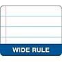 TOPS 1-Subject Composition Notebooks, 7.5" x 9.75", Wide Ruled, 100 Sheets, Each (63794)~#|#~s0755915_sc7