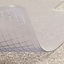Advantus Recycled Chairmat, Low Pile, No Lip, Rectangular, 46" x 60"~#|#~s0756320_sc7