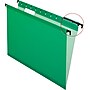 Pendaflex SureHook® Reinforced Hanging File Folders, 5 Tab Positions, Letter Size, Bright Green, 20/Box (6152 1/5 BGR)~#|#~s0758375_sc7