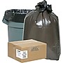 Classic Linear Low-Density Can Liners Trash Bags, 0.6 mil Thickness, Black, 10 gal, 500/Carton (WEBB24)~#|#~s0760693_sc7