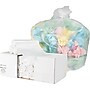 Ultra Plus® Can Liners Trash Bags, 10 microns Thickness, Natural, 30 gal, 500/Carton (WHD3710)~#|#~s0760712_sc7
