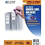 C-Line Self-Adhesive Ring Binder Label Holders, 2 1/4 x 3, 4" to 5" Binder Capacity~#|#~s0763475_sc7