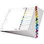 Cardinal® 11 x 17 OneStep® Printable Table of Contents and Dividers, Paper, White, 11 x 17, 12-Tab, 1/Set (84895)~#|#~s0776708_sc7
