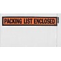 5 1/2 x 10" "Packing List Enclosed" Envelopes, Orange, 1000/Carton (PL24)~#|#~s0781451_sc7
