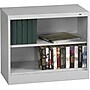 Tennsco 30"H 2-Shelf Welded Bookcase, Light Grey (TNN-BC1830LGY)~#|#~s0783148_sc7