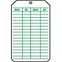 Accuform 5 3/4" x 3 1/4" PF-Cardstock Status Tags "SAFETY..", Green On White, 25/Pack (TRS315CTP)~#|#~s0784786_sc7