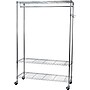 Alera™ Wire Shelving Garment Rack, 48"x18"~#|#~s0785833_sc7