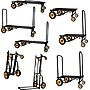 Advantus 8-Way Multi Cart Hand Truck, 500-lb. Capacity, Black (86201)~#|#~s0789805_sc7