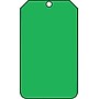 Accuform 5 3/4" x 3 1/4" PF-Cardstock Scaffold Status Tags "OK THIS..", Black On Green, 25/Pack (TSS103CTP)~#|#~s0791945_sc7