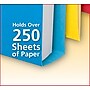 Pendaflex Double Stuff Recycled File Folder, 1/3-Cut Tab, Assorted, Letter Size, Assorted Colors, 24/Pack (54458EE)~#|#~s0791993_sc7