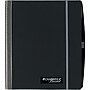 Cambridge® Accents Notebook, 100 Sheets, Bungee Closure, Silver, 9 1/2" x 6" (45240)~#|#~s0796291_sc7
