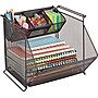 Safco Onyx Storage Bin, Black Mesh (2164BL)~#|#~s0798912_sc7