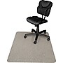 Advantus Recycled Chairmat, Low Pile, No Lip, Rectangular, 46" x 60"~#|#~s0799714_sc7