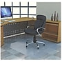 Lorell Rectangular Chairmat w/out Lip, Clear~#|#~s0800798_sc7