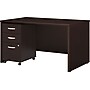 Bush Business Furniture Westfield 48W Desk with Pre-Assembled 3Dwr Mobile Pedestal, Mocha Cherry~#|#~s0801642_sc7