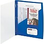Smead Poly 3-Prong Report Cover, Letter Size, Blue, 5/Pack (86011)~#|#~s0803913_sc7