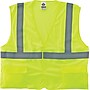 Ergodyne GloWear 8220HL High Visibility Sleeveless Safety Vest, ANSI Class R2, Lime Yellow, S/M (21143)~#|#~s0806412_sc7