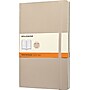 Moleskine 1-Subject Professional Notebooks, 5" x 8.25", Narrow Ruled, 192 Sheets, Beige (323623)~#|#~s0809691_sc7