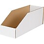 12"L x 4"W x 4.5"H Storage Boxes, White, 50/Bundle (337-040412)~#|#~s0814237_sc7