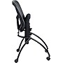 Raynor Eurotech Fabric Seat Flip Nesting Chair, Black, 2/Carton~#|#~s0819125_sc7
