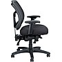 Raynor Apollo Multi-Function Slider Task Chair, Fabric/Mesh, Black, Seat: 20 1/2"W x 19 3/10"D, Back: 20 1/2"W x 25"H~#|#~s0819139_sc7