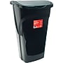 Brighton Professional Plastic Swing Lid Trash Cans, Black, 10.25 gal. (BPR26403)~#|#~s0820064_sc7