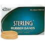 Alliance Rubber Sterling Multi-Purpose #33 Rubber Bands, 3.5" x 0.125", Natural Crepe, 850/Pack (24335)~#|#~s0820610_sc7